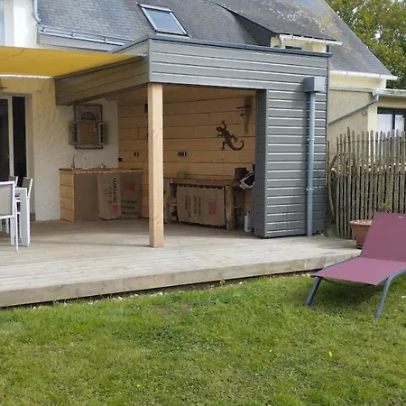 Villa House For 6 People With Garden, Close To Beaches Saint-Molf